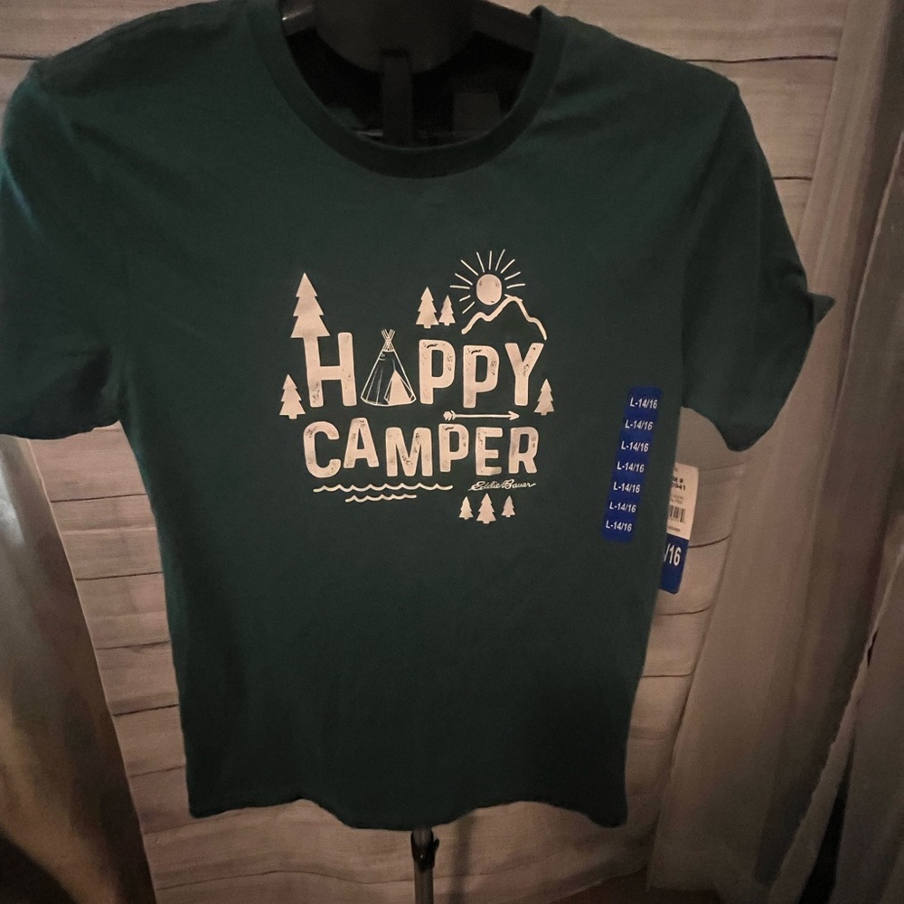 Eddie Bauer Forest Green Kids Tee